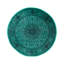 Overdyed Hand-Knotted Wool Modern-Contemporary Green Area Rug 8' 1" x 8' 3"