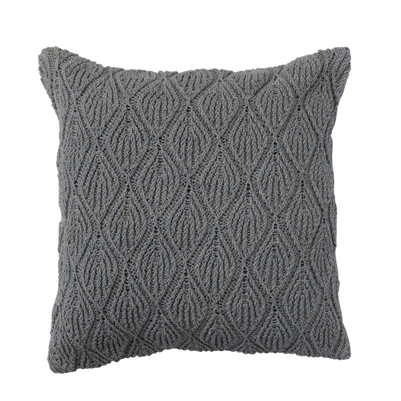 Embroidered Cotton Pillow Cover
