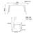 Rectangular fashion dining table and chairs-102437672