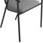 Chaise de patio empilable avec coussin Adila-138645570