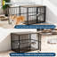 Meuble pour chien 43 po avec 2 portes