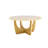 36" Round Wooden Coffee Table-944572466