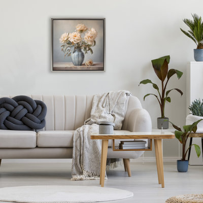 Cadre flottant vintage rose Paragon, design par Steve Hunziker