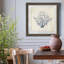 Corail trio dans indigo II-reproduction d’art sur toile encadrée-923202772-923202782