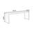 Dark-brown Rectangular Solid Wood desk-131536281