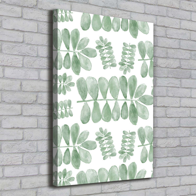 Eucalyptus Leaves - Wrapped Canvas Print