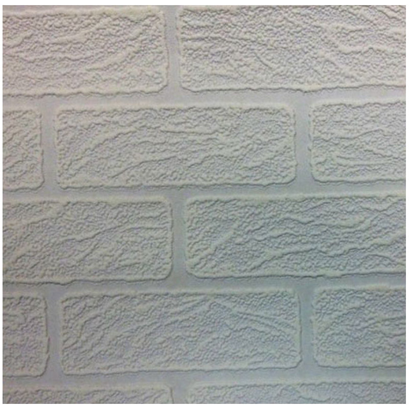 Superfresco Paintable Brick Effect White Durable Heavy Duty Wallpaper