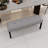 47.24" Wide Upholstered Dining Bench With Black Legs-1188993040