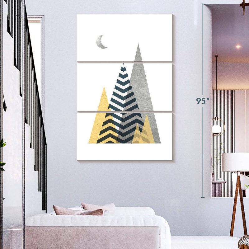 Avery Scandinavian Mountains I, H 74 po x l 48 po