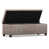 Similicuir taupe gris patiné