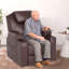 Fauteuil inclinable en cuir Kyvin-968001067
