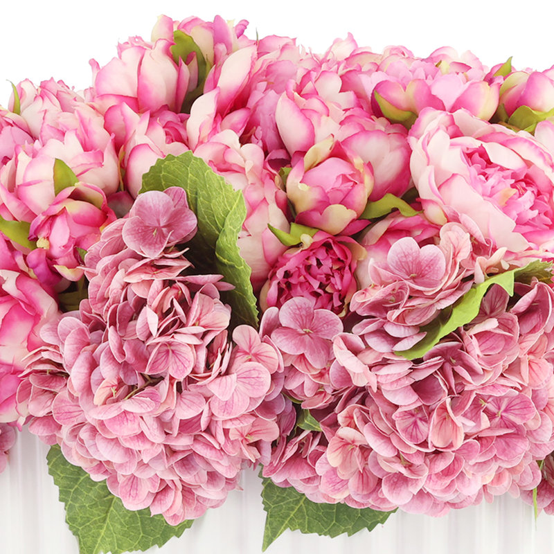 Hydrangea and Peony Centerpiece