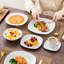 36 Piece Porcelain China Dinnerware Set - Service for 6 