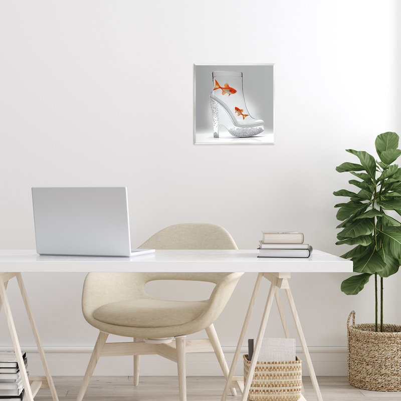 Plaque murale Sparkle Fish Fashion, design par Sasha