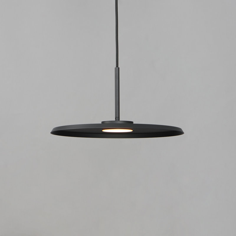 Ceri 1 - Light LED Geometric Pendant, Black
