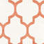 Tapis intérieur / extérieur beige / orange à motif géométrique Ammundsen-654200476