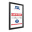 Black Metal Beveled Picture Frame - Set of 10