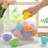 60PK 3"H Easter  Plastic Fillable Eggs In 6 Assorted Colours, 10 Of Each