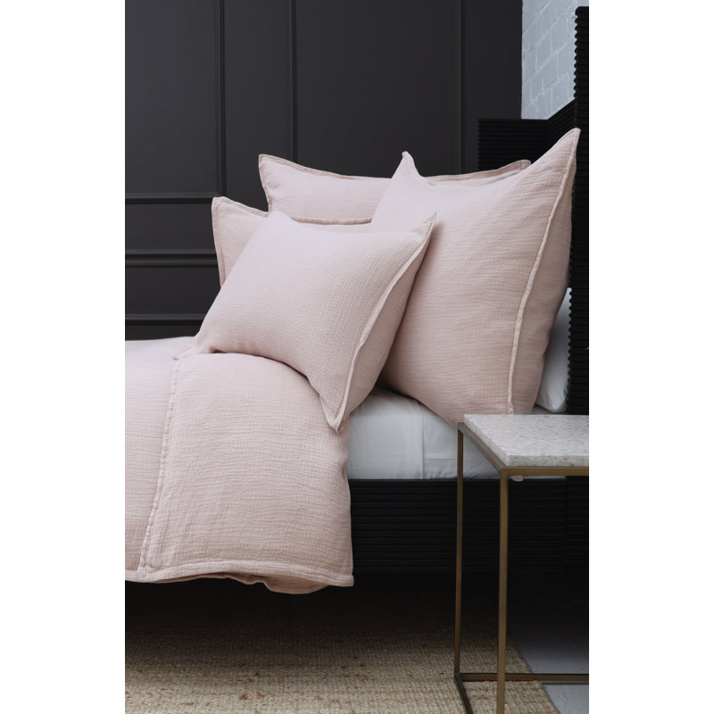 Waverly Duvet Cover, Blush, King Duvet Cover + 2 King Shams