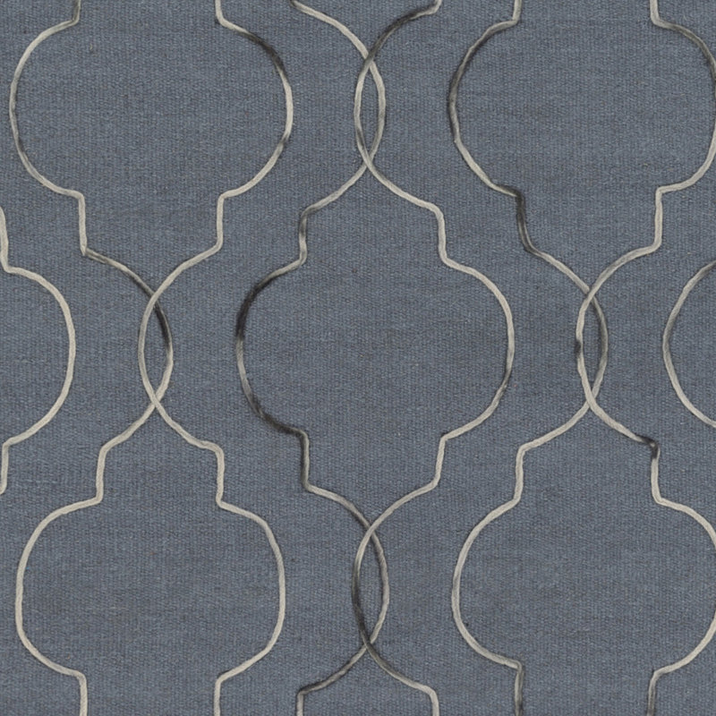 Flatweave Wool Geometric Indoor Rug, Rectangle 2' x 3'