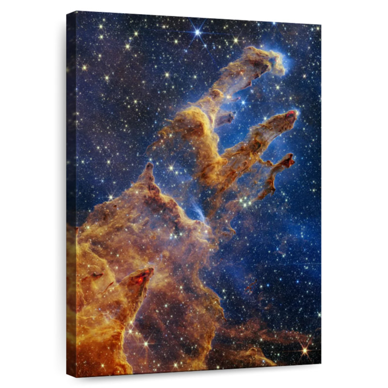 Oberle Pillars Of Creation II, 39" H x 26" W