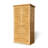 Aiho 63-Inch High Solid Wood Vertical Storage Shed-82396208