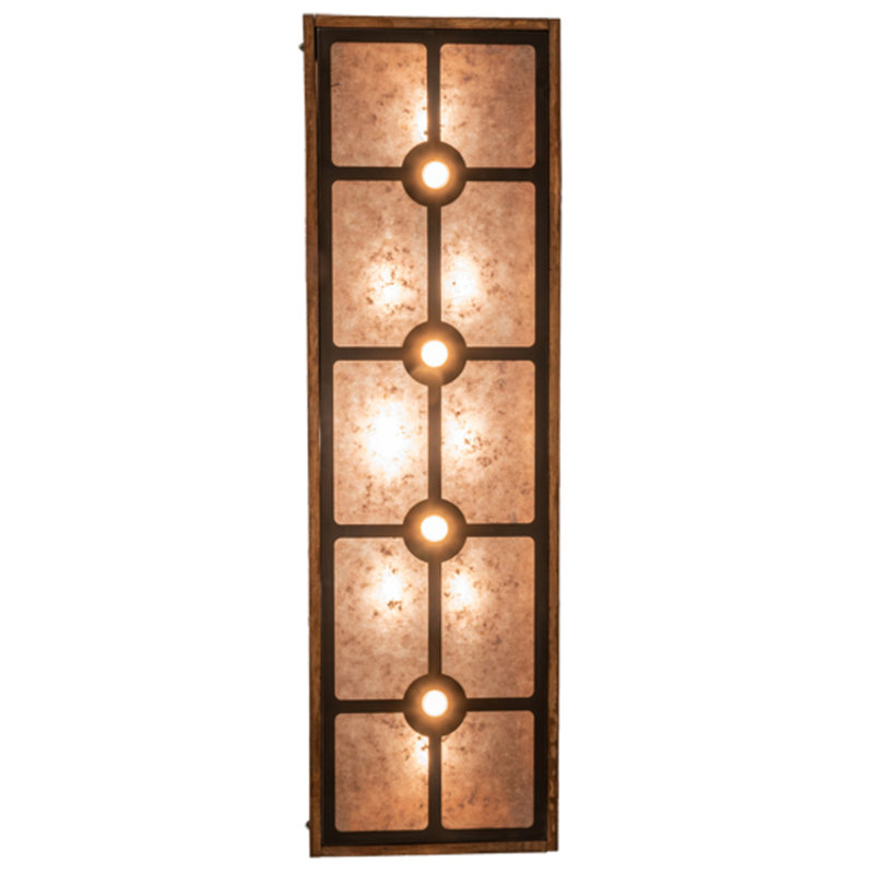 Jameil 8 - Light Oil Rubbed Bronze Square/Rectangle Pendant