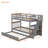 Twintwin Bunk Bed With Trundle - Functional And Space Design Gray Bedroom Enhancement-487600666