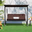 3 Person Porch Swing with Canopy