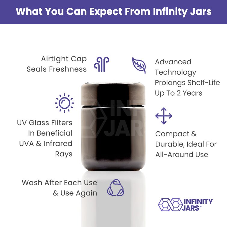 Infinity Jars Free-Standing Spice Jars