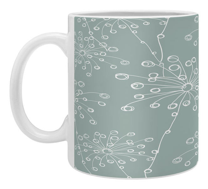 Grande tasse à café à motif excentrique