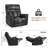 28" Seat Width Dual Motor Power Recliner Lift Chair with Hidden Cup Holder, Infinite Position , Faux Leather-405688887
