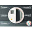 Huldar Glass Flat Wall Mirror