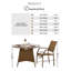 4 - Person Wicker Patio Dining Set with Round Table-123146224