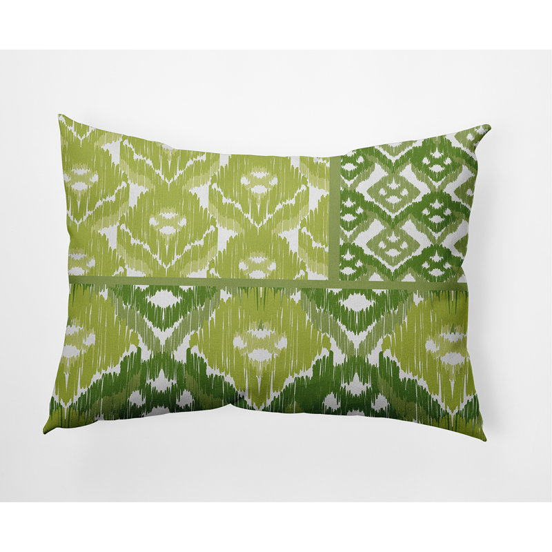 Housse et insert pour oreiller rectangulaire Free Spirit, Vert