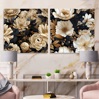 Matys - ensemble de 2 art mural en verre acrylique