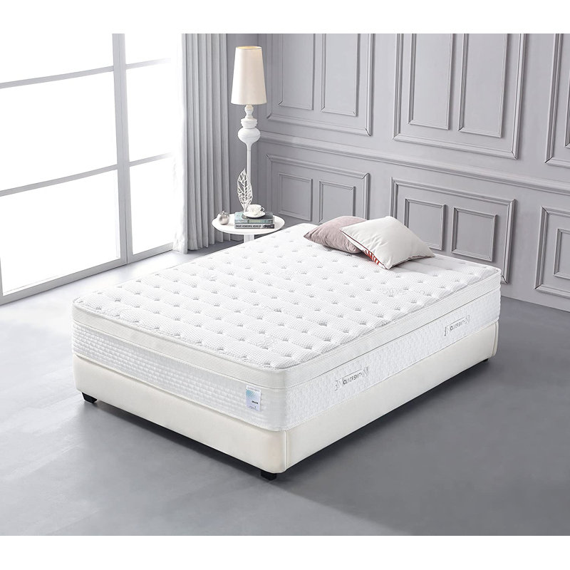 Matelas hybride à plateau-coussin moyen, Très grand