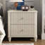 Ensemble de chambre à coucher 3 pièces avec lit et 2 tables de chevet-299293722-299293719