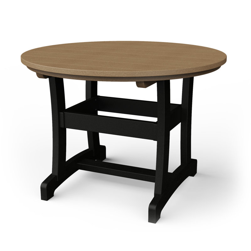 Table de salle à manger Stella, H 42 po x l 42 po x P 42 po, Noir