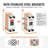 VEVOR 780 BTU Radiator Space Heater