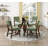 Gislaine Clear 48" Round Dining Table