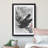 Crow on a Branch by Kawanabe Kyosai - Picture Frame Painting Print on MDF-55490468-55490469