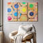 «Stacks Of Dessin Crayons» sur toile-2039638688