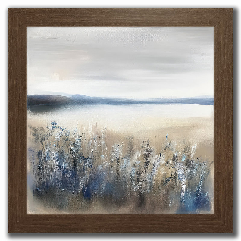 Art mural encadré "Soft Shores II"