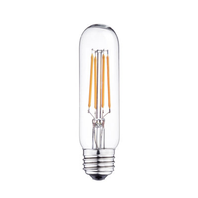 4 watts (équivalant à 40 watts), une ampoule à del de t10, une ampoule à intensité réglable, un blanc chaud (2700k) e26/moyen (standard) de base