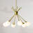 Aubriaunna 6 - Light Steel Dimmable Sputnik Sphere Chandelier-1771932059