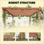 Pergola de jardin en bois, pergola d'extérieur-126609526