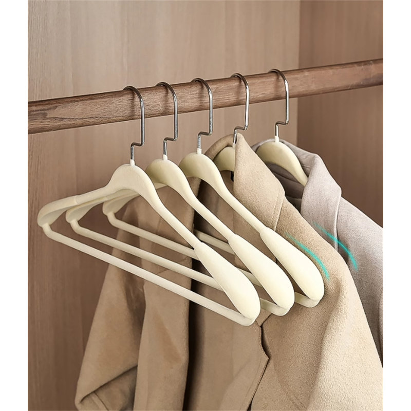 Cintre en plastique antidérapant pour robe / chandail / chandail Nourettin, 10