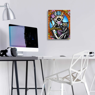 «Calala» par Nicholas Ivins, art mural en verre acrylique