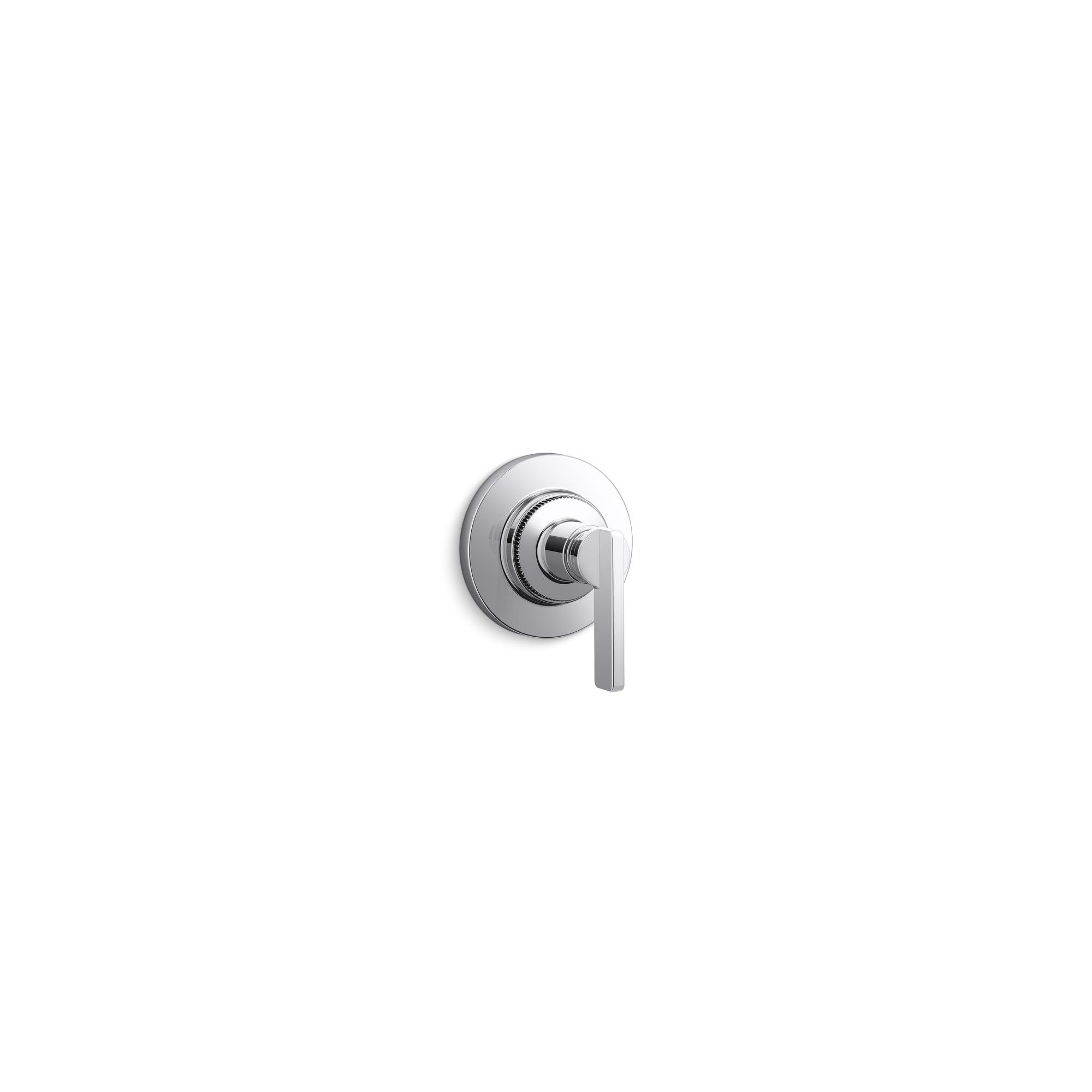 Castia by Studio McGee Mastershower Transfer Valve Trim with Lever Handle, Polished Chrome